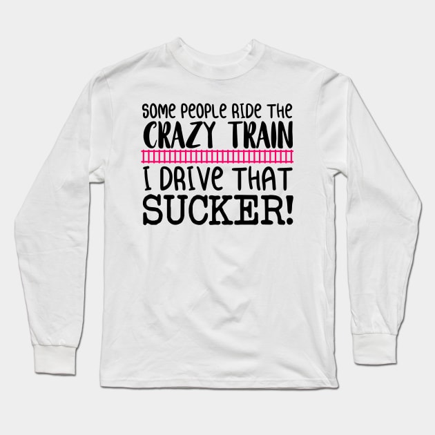 Train driver Long Sleeve T-Shirt by Dojaja